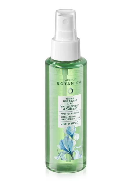 Спрей для волос 10 в 1 Укрепление и сияние Botanica